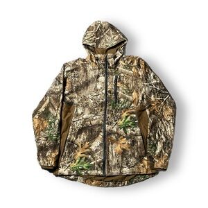 RealTree Camouflage Hooded zip up Jacket